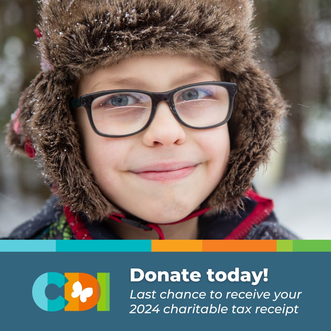 Today is your last chance to donate to CDI and get a 2024 tax receipt!

With 1 in 5 Ontario children and youth experiencing mental health challenges – your support is needed now more than ever.

Donate online before midnight: childdevelop.ca/impact/donate/…
