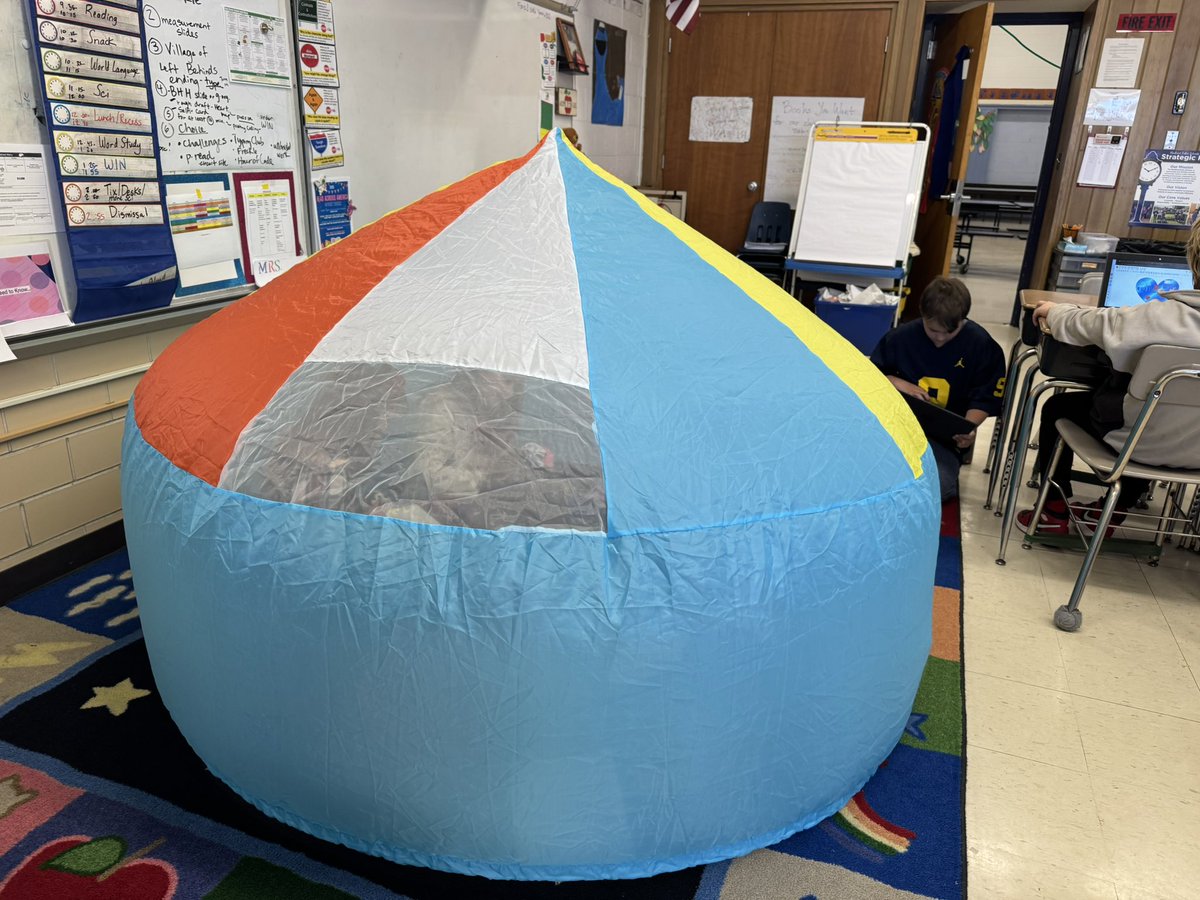 Suzanne Flynn (@mrsflynnsclass8) on Twitter photo Emery spun the prize wheel and won the right to choose today’s Flynn Fun Friday idea. Our students all got to do their independent work inside this cool fort!💡#blowupfort #creativity #rewards #beproudbedale #medfieldps 🫣 Emery spun the prize wheel and won the right to choose today’s Flynn Fun Friday idea. Our students all got to do their independent work inside this cool fort!💡#blowupfort #creativity #rewards #beproudbedale #medfieldps 🫣