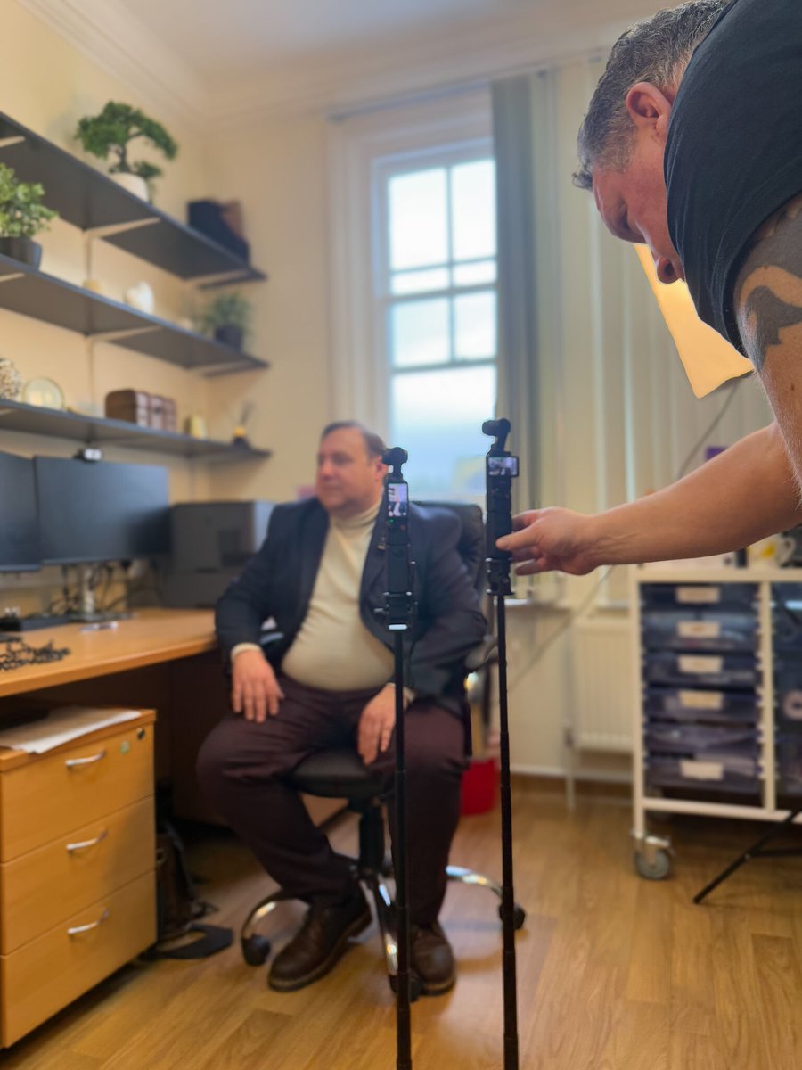 fountaindigital's tweet photo. Lights, camera, action! 🎬 🎥 Danny and Zoe spent the day filming for a client, capturing high-quality content to bring their vision to life.

Now onto the edit - creating fresh video content for their website and socials! 🤩 https://t.co/4Ab47YegtQ