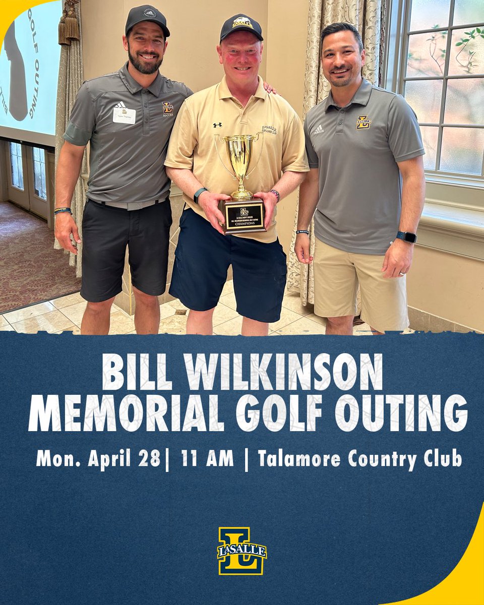 About that time for the 2025 edition of the Bill Wilkinson Memorial Golf Outing! ⛳️

Registration 🔗 tinyurl.com/47w866cn

#GoExplorers🔭