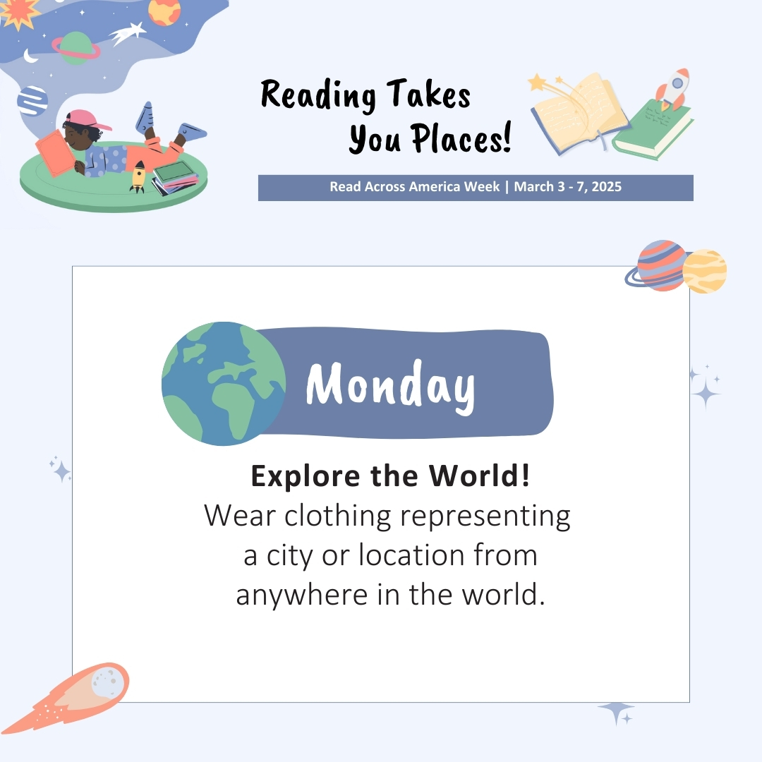 Read Across America Week starts on Monday!!