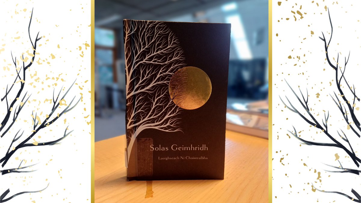 Solas Geimhridh - Winter Light
📖
Is é seo chnuasach filíochta ó pheann an údair Laoighseach Ní Choistealbha. 
Is féidir an leabhar álainn a fháil ar iasacht as leabharlann Luke Wadding. #SnaG25