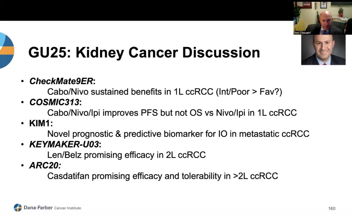 Missing the buzz 🐝 of GU ASCO #GU25? 

<a href="/DanaFarber_GU/">Dana-Farber Lank Center for Genitourinary Oncology</a> has got you covered! 

Join <a href="/DrChoueiri/">Toni Choueiri, MD</a> <a href="/BradMcG04/">Bradley McGregor</a> <a href="/AtishChoudhury/">Atish Choudhury, MD PhD</a> as we discuss what we learned and where we’re going next! 

Prostate
🔗 youtu.be/F4HO10wkkdg

Bladder 
🔗 youtu.be/1cspRGBjMZI

Kidney 
🔗