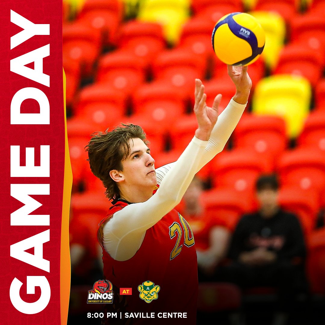 🚨 CW QUARTER-FINAL GAME 2🚨

🦖 AT 🐻
⏰ 8:00 PM
📍 Saville Centre, Edmonton
💻CanadaWest.tv

#GoDinos