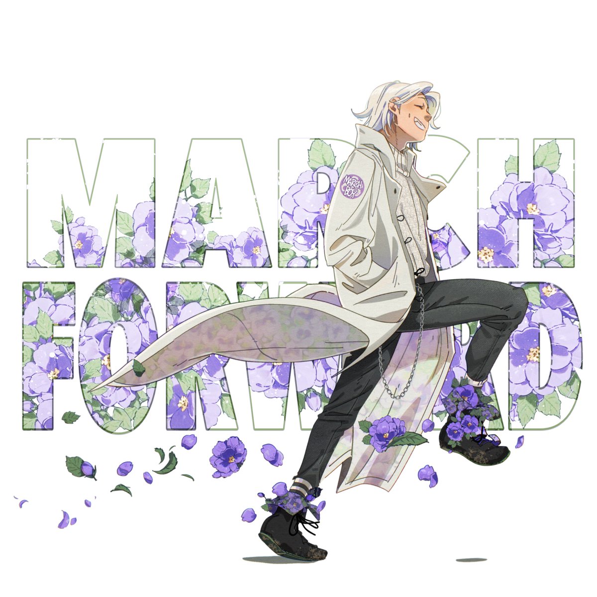 March forward, #March boy