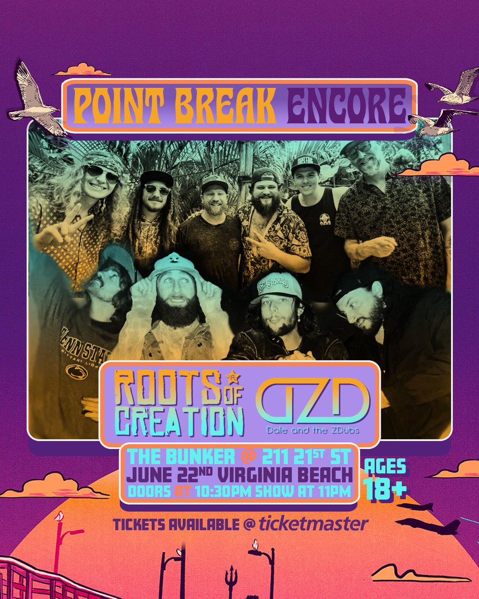 Kickoff Point Break the right way and keep the party going all weekend ➡️ tix on sale NOW!