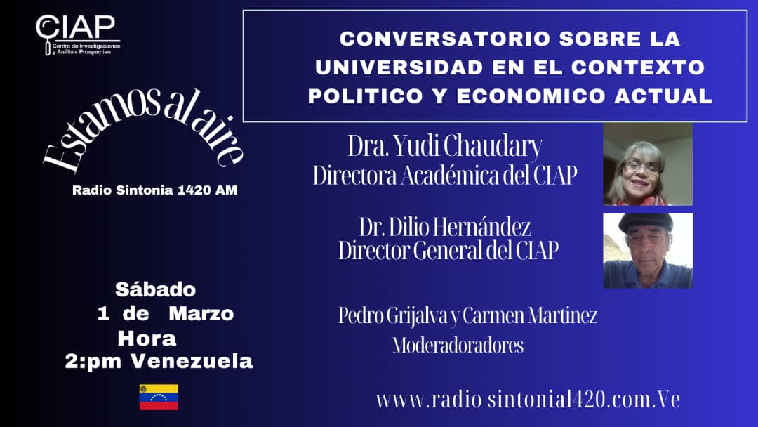 Cordialmente invitados a compartir este conversatorio.