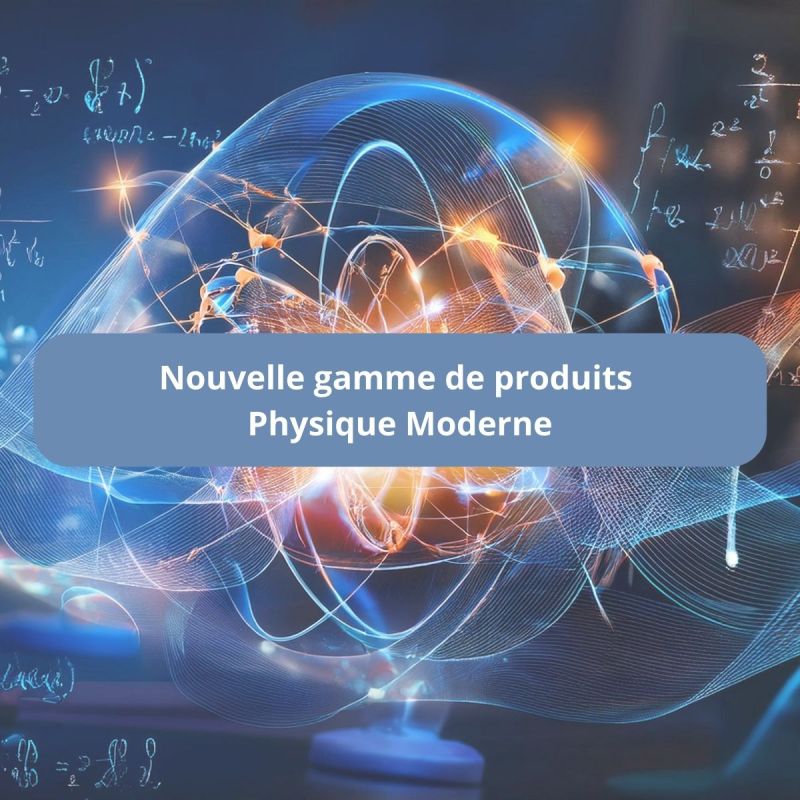 📢Jeulin innove:  nouvelle gamme de produits dédiée à la physique moderne pour rendre concrets des concepts clés comme la physique quantique, la radioactivité et la physique des particules. 📷 Transformez vos cours avec des expériences clés en main ! urlr.me/yNtgWs