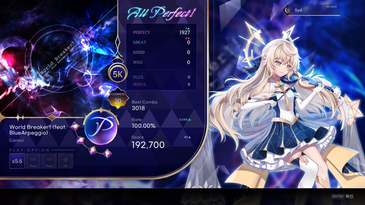 Sydprojects's tweet image. #KALPA_CosmicSymphony
Revenant COSMOS AP
Party Time!! COSMOS AP
Dancer from the far east COSMOS AP
World Breaker!! (feat. BlueArpeggio) COSMOS AP