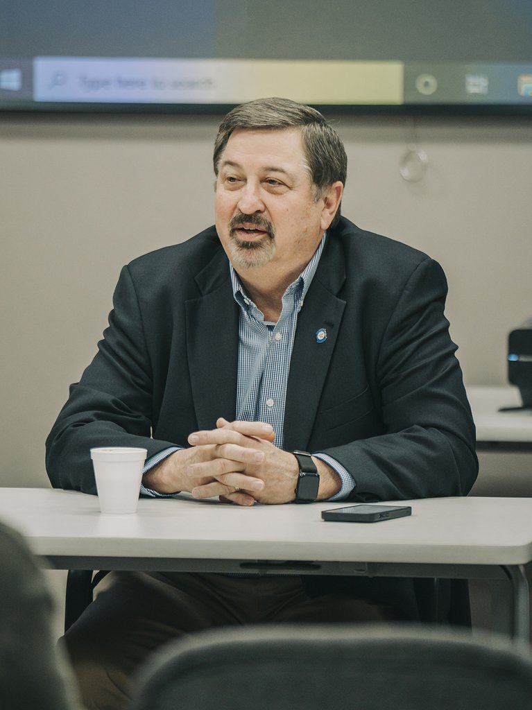 caddokiowatech's tweet image. Dick Lowe, District 56 Representative and Chair of House Education Committee spoke this morning at the 2025 Legislative Breakfast held at CKTC.

#CKTC | #LegislativeBreakfast | #MakingADifference