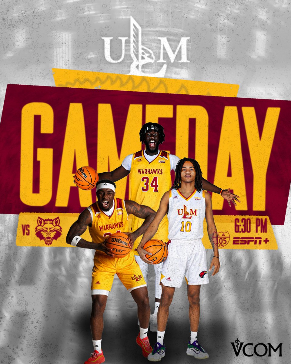 One more at home💪
👉 Senior Night
🆚 Arkansas State
🕡 6:30 p.m.
📍 Fant-Ewing Coliseum
🎟️ bit.ly/3D0sDKd
📺 ESPN+ | bit.ly/4bkTRrA
📻 KLIP 105.3 FM | ihr.fm/3B6KtJO
📊 bit.ly/3Dd9HYA