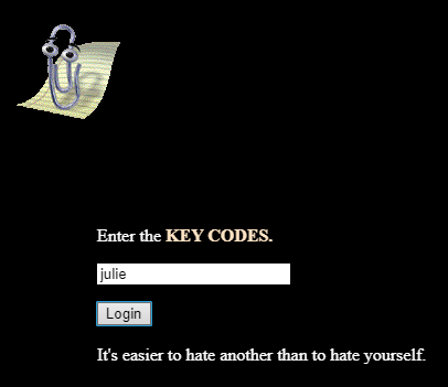 genscartridges's tweet photo. figured out that you can enter each one of the cast's names to get a key code #thebroadcastobjective https://t.co/tgWLBP0L1r
