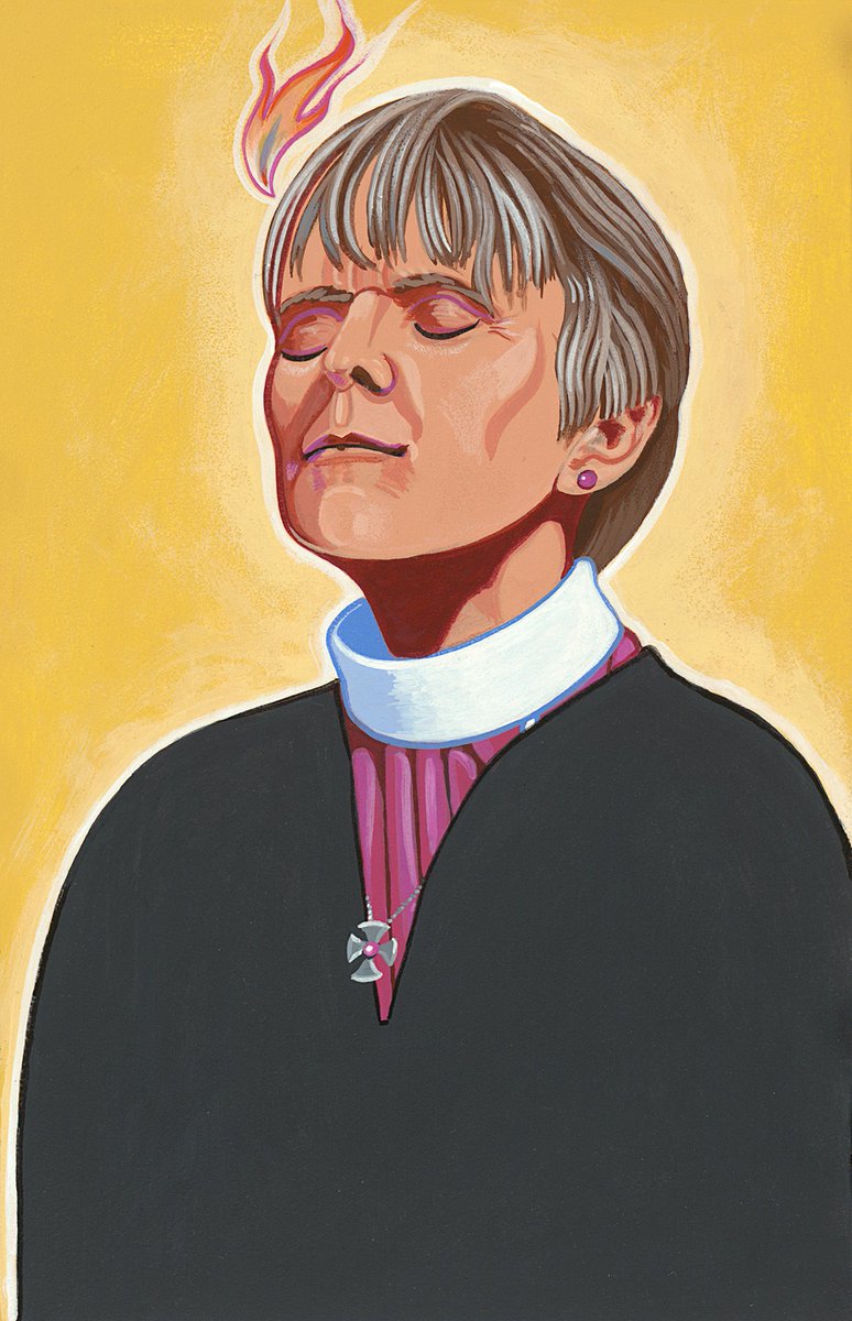 Dear friends: I'm happy to share with you a new painting of Bishop Mariann Budde, by my friend the Catholic priest and artist Fr. William Hart McNichols <a href="/Iconifer/">Fr. Bill McNichols</a>, as well as his reflection on his new image.  facebook.com/photo?fbid=119…
