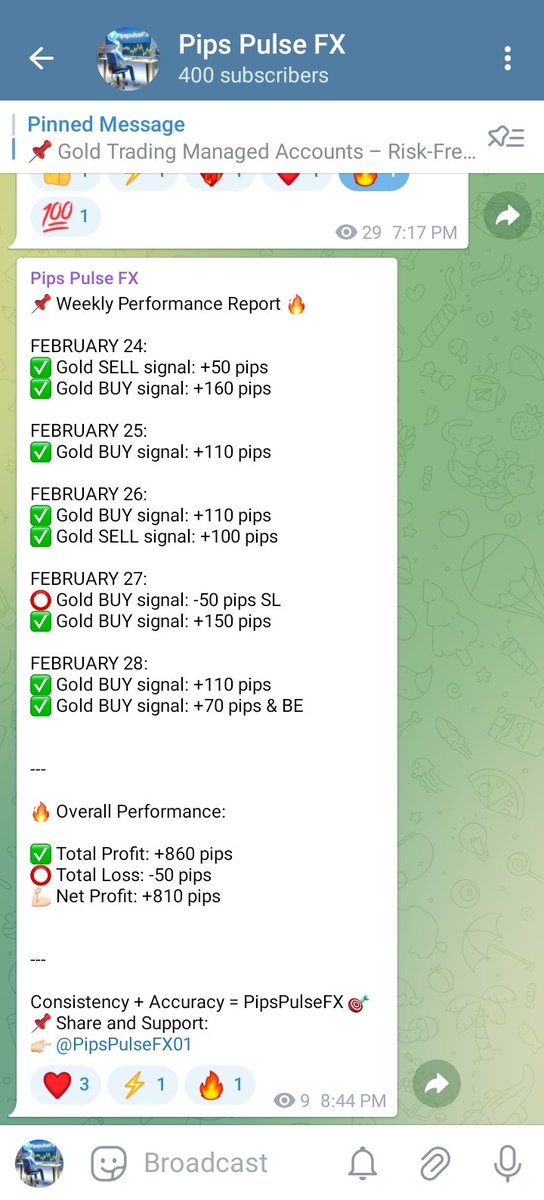 PipsPulseFX01's tweet photo. 810+ PIPS this week! π₯πΈ In our TELEGRAM CHANNEL!π Those who want to make money or recover their losses, come & join my TELEGRAM CHANNEL where you get high-quality signals! #XAUUSD #GOLD #PipsPulseFX
Joinπ
https://t.co/wyMCKsvvga https://t.co/h34tadY6EV