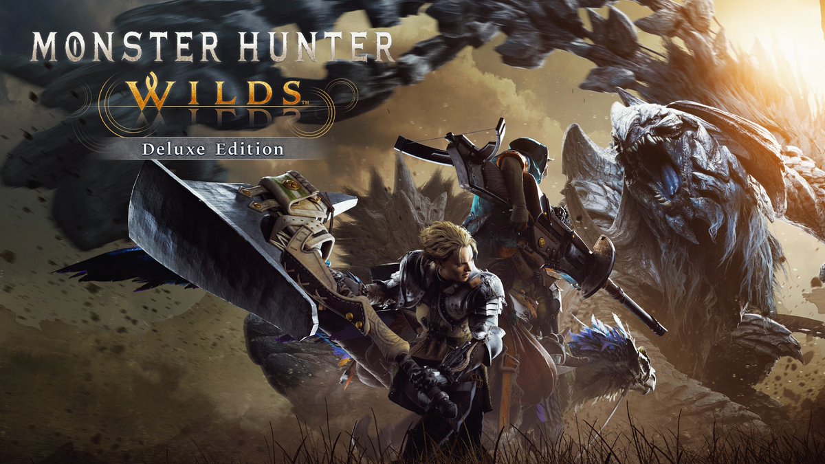 krazowskii's tweet image. I'm giving away 5 codes for 'Monster Hunter Wilds Deluxe Edition'🎮

Rules:
📷 Like this post
📷 Follow @krazowskii &amp;amp; @CapcomEurope 
📷 Reply with what platform and region (Steam OR PlayStation 5)

#GIVEAWAY #MHW
