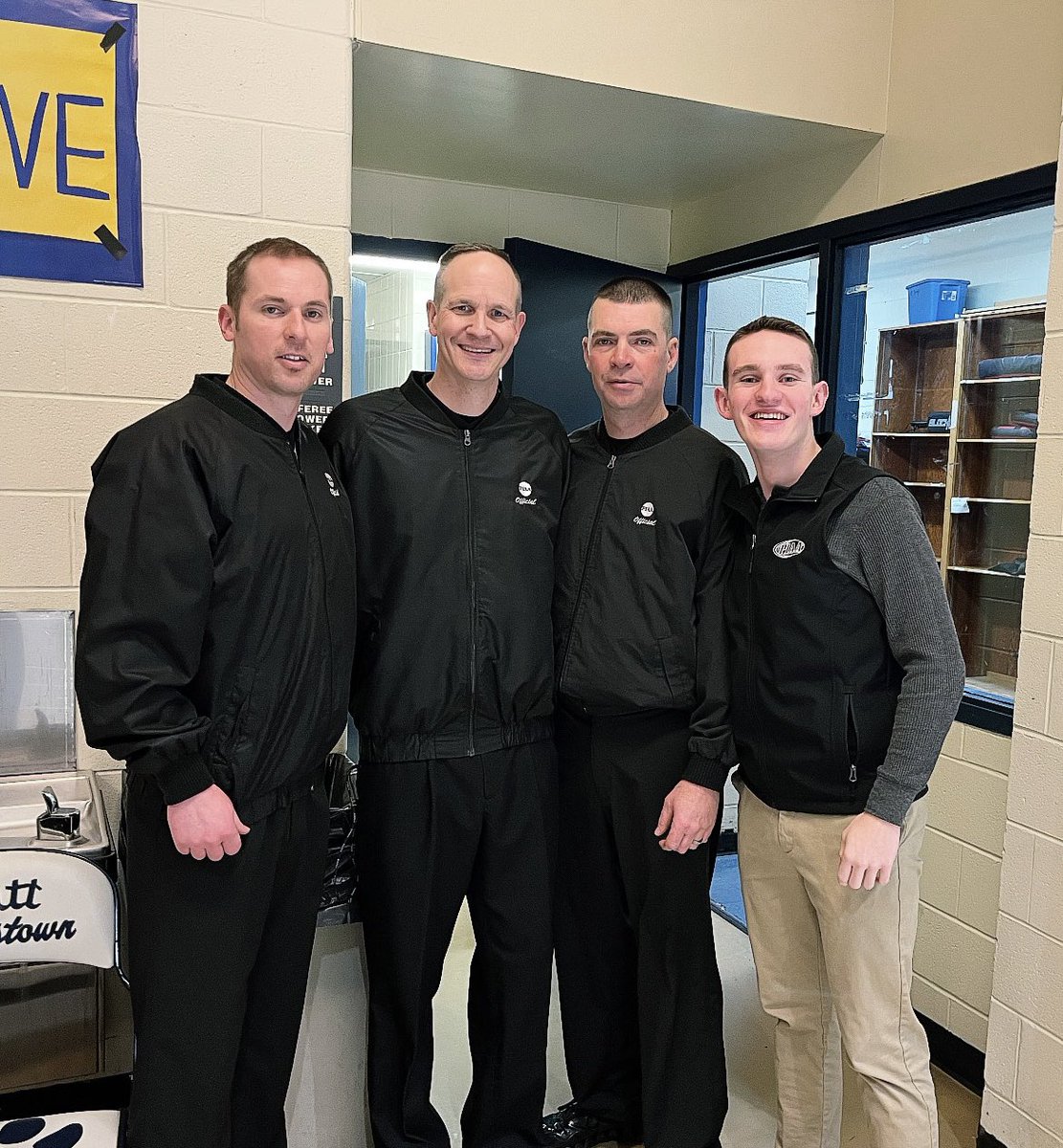 Another great night of championship basketball games at UPJ!

Congrats to these awesome officials on their playoff assignments and season accomplishments. #PIAAProud