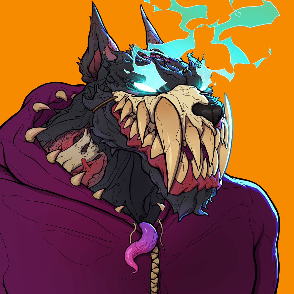 GM on this FUSED FRIDAY! 
What better occasion to unleash my new Fused GRAIL! 
Reaper, Zombie, Hoodie with Voltage eyes! Stop Playing!