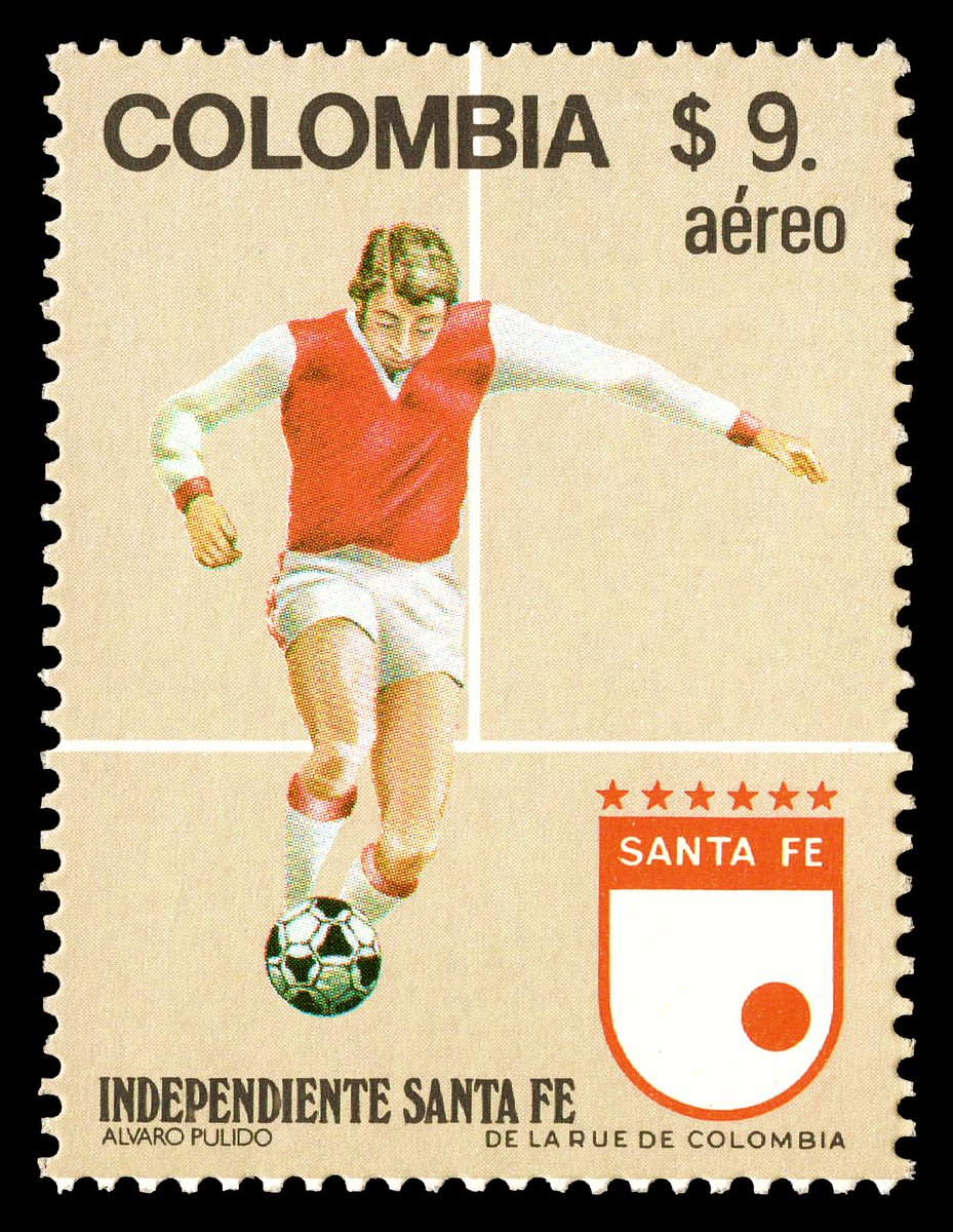 tifoteca_stamps's tweet image. 🇨🇴 Colombia: Santa Fe celebrates its 84th anniversary today!

Independiente Santa Fe was founded on February 28, 1941, as an amateur sports club in the historic center of Bogotá, where graduates of Gimnasio Moderno and students of Universidad del Rosario met at Café del Rhin. The…