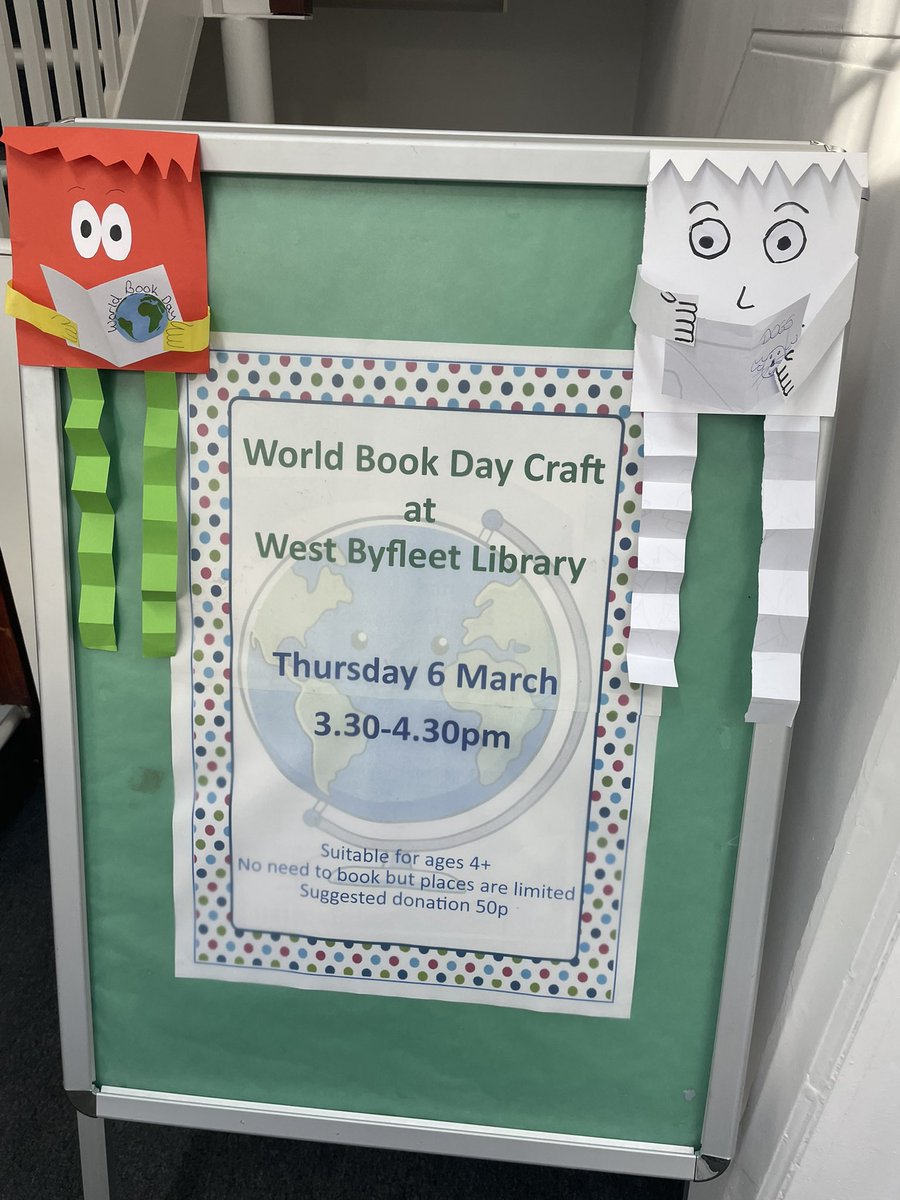 West Byfleet Library tweet media