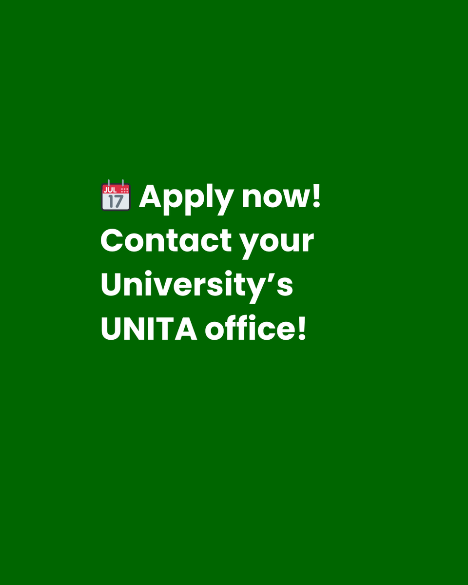 Univ. Montium (@umontium) on Twitter photo ๐ฎ๐น Want to learn Italian? The beginner-level BIP for UNITA staff & teachers will help you develop basic communication skills for daily & professional life!
๐ Turin: July 7โ11, 2025
 ๐ป Online: June 2โ27, 2025
๐ฉ Apply via your UNITA office!
๐ bit.ly/3DbTUcu ๐ฎ๐น Want to learn Italian? The beginner-level BIP for UNITA staff & teachers will help you develop basic communication skills for daily & professional life!
๐ Turin: July 7โ11, 2025
 ๐ป Online: June 2โ27, 2025
๐ฉ Apply via your UNITA office!
๐ bit.ly/3DbTUcu