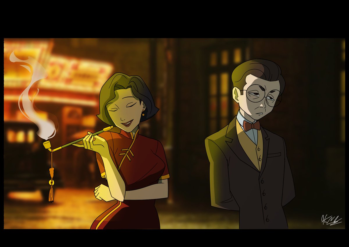 Nellustration's tweet photo. Hello! I'm not dead! I'm still around. I felt like revisiting these two characters, Wu Xin-Yi and Su Shun.
#art #artist #oc #ocart #ttrpg #callofcthulhu #coc #callofcthulhurpg #digitalart #digital https://t.co/IPYCDwZeC7
