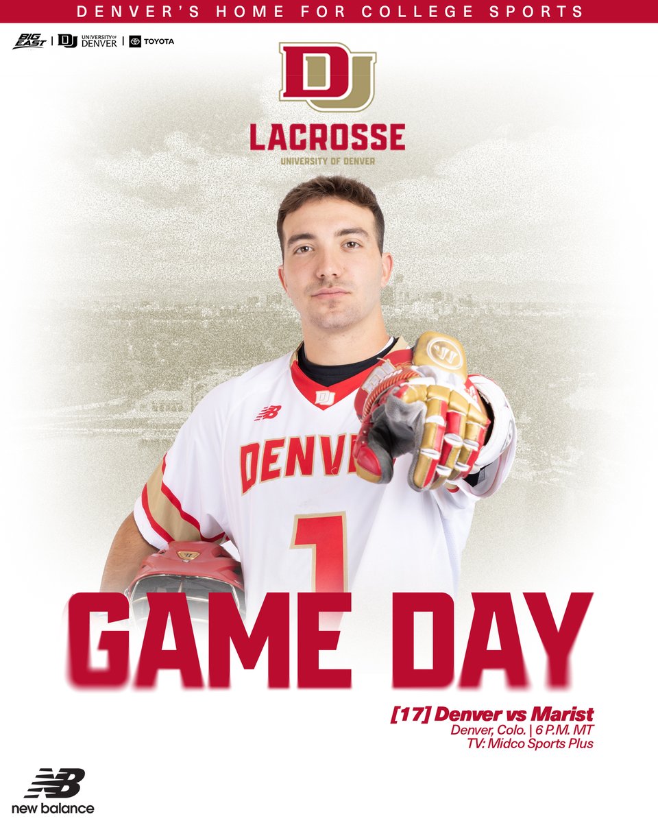 DU_MLAX's tweet photo. ๐๐ฟ๐ถ๐ฑ๐ฎ๐ ๐ก๐ถ๐ด๐ต๐ ๐๐ถ๐ด๐ต๐๐
๐: Marist
๐: #PeterBartonLS
๐: 6 p.m. MT
๐๏ธ: https://t.co/ELVpu1YEFx
๐บ: @MidcoSports Plus
๐ป: https://t.co/dIxcAvA2Z9
๐ป: @DenSports1043 HD 3
๐ง: https://t.co/fsJPyJR4VY
๐: https://t.co/Jcn7QdQk9D
#GoPios https://t.co/Rk1rwbeZvW