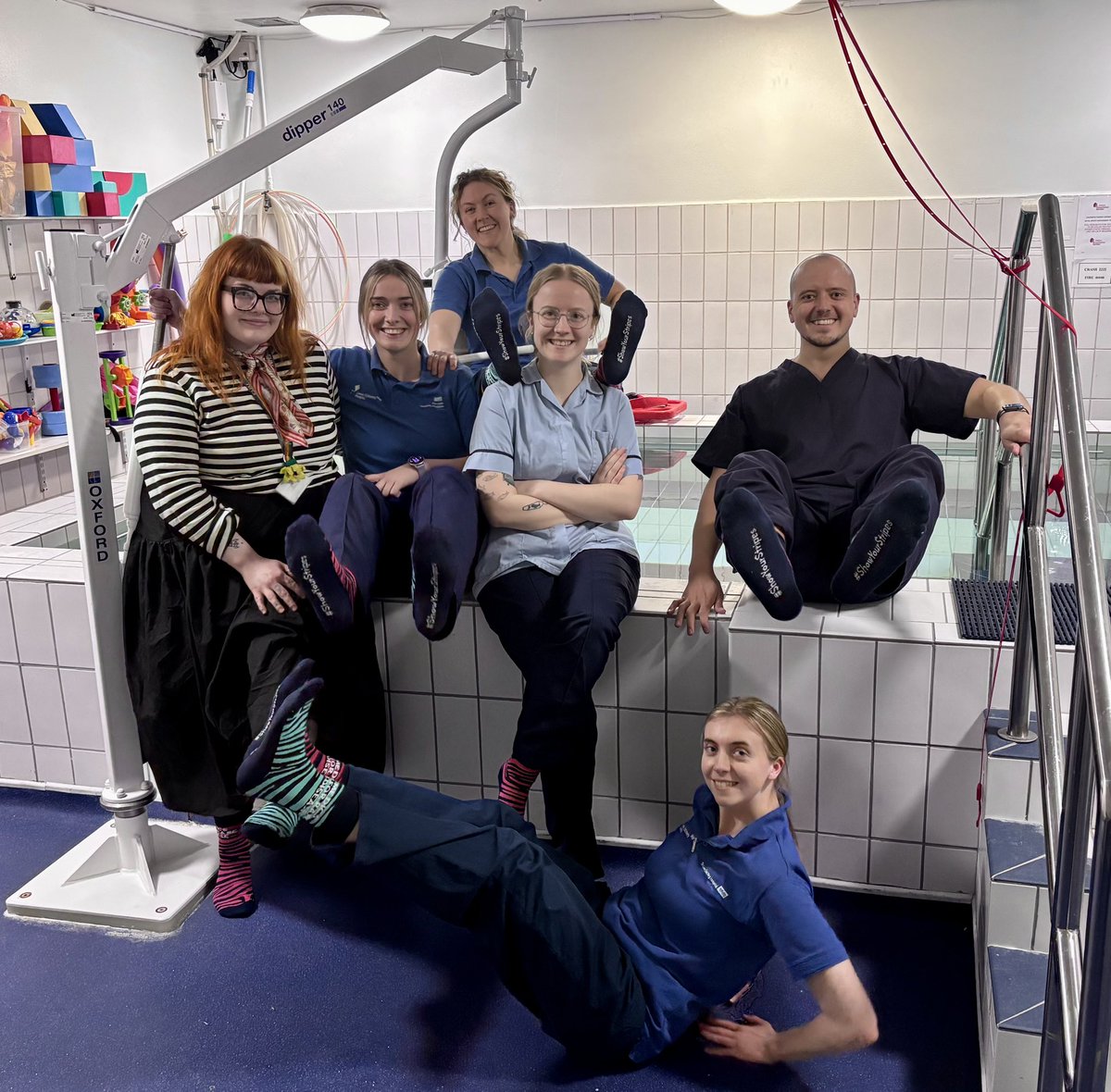 Adam Galloway (@gallowayadam) on Twitter photo Happy #RareDiseaseDay everyone 💪
The physio team <a href="/Leeds_Childrens/">Leeds Children's Hospital</a> have donned our amazing socks to #ShowYourStripes 🦓
Thank you <a href="/MedicsForRare/">MedicsforRareDisease</a> 🧦 🙏
Check out the blog below to find out more about our clinical trial in #PerthesDisease Happy #RareDiseaseDay everyone 💪
The physio team <a href="/Leeds_Childrens/">Leeds Children's Hospital</a> have donned our amazing socks to #ShowYourStripes 🦓
Thank you <a href="/MedicsForRare/">MedicsforRareDisease</a> 🧦 🙏
Check out the blog below to find out more about our clinical trial in #PerthesDisease