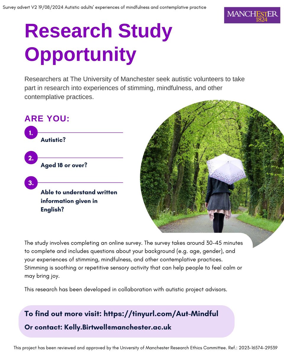 MindfulBangor's tweet image. 💡Opportunity to take part in research about mindfulness. Have a look at this much-needed research project
Interested in studying mindfulness at Bangor University? bangor.ac.uk/centre-for-min…