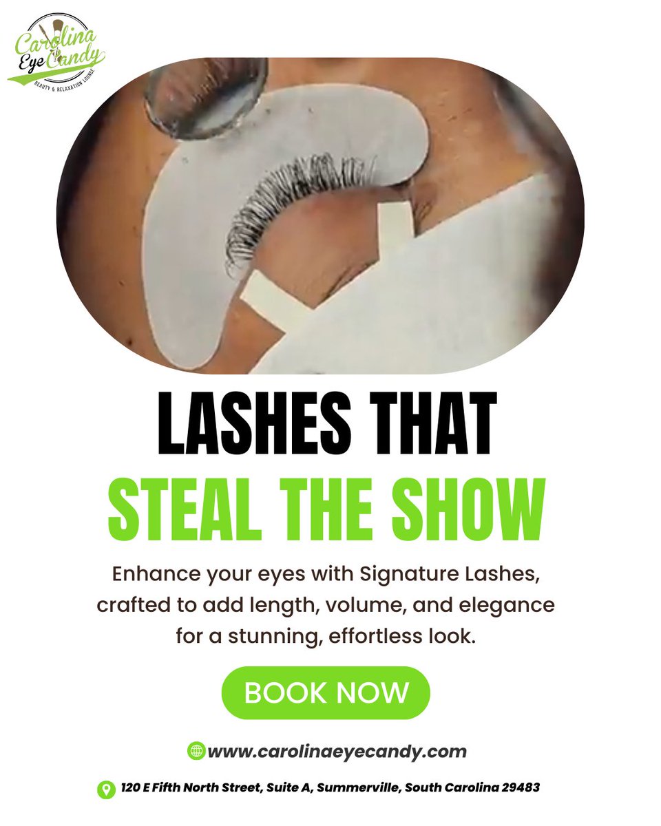 Carolinaeyecndy's tweet photo. Ditch the mascara and embrace the magic of lash extensions! From subtle to bold, we customize your lashes to perfection. No more struggling with lash strips or glueโwake up flawless!
#lashes #lashartist #eyelashes #lashextensions #volumelashes #lashlove #beauty #lashgoals https://t.co/B1MCrU7ZDI