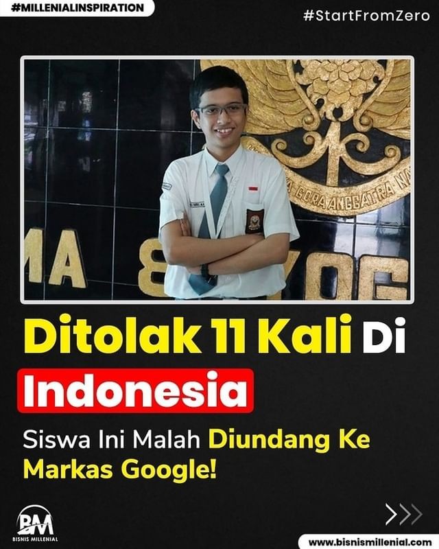 PENELITIAN SISWA SMA DITOLAK 11 KALI DI INDONESIA, TAPI DI UNDANG KE MARKAS GOOGLE!!

Bisa ubah 16 GB menjadi 16 MB😱