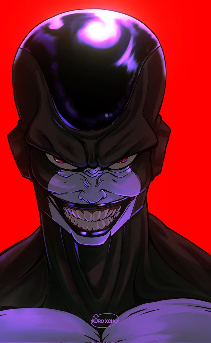 Fixed my black frieza artwork #DragonBall