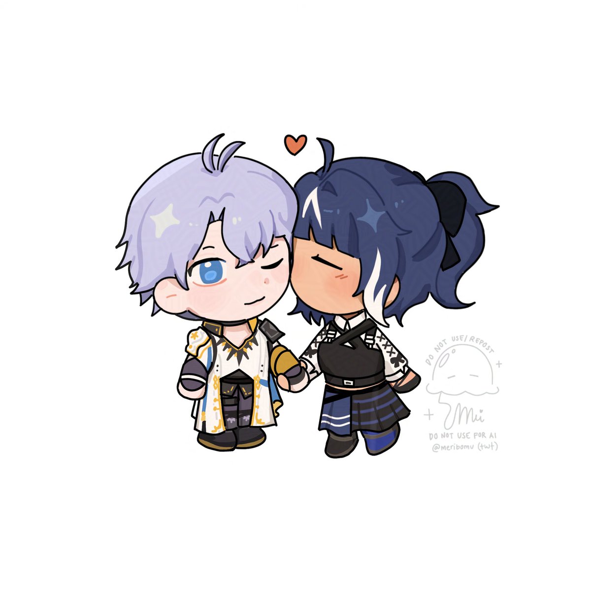 KhaslanasStar's tweet photo. Smooch for my Snowy 😘 

Credit: @/meribomu 
#yumeship #yumetwt #selfship https://t.co/e8GnQd1fmD