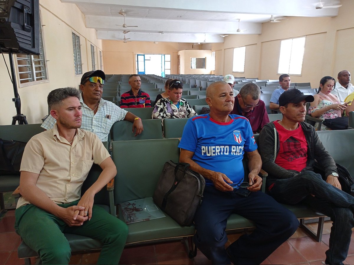 Se efectúa en la mañana de el Balance de Cuadros Del Consejo la Administración en el municipio Jesús Menéndez.