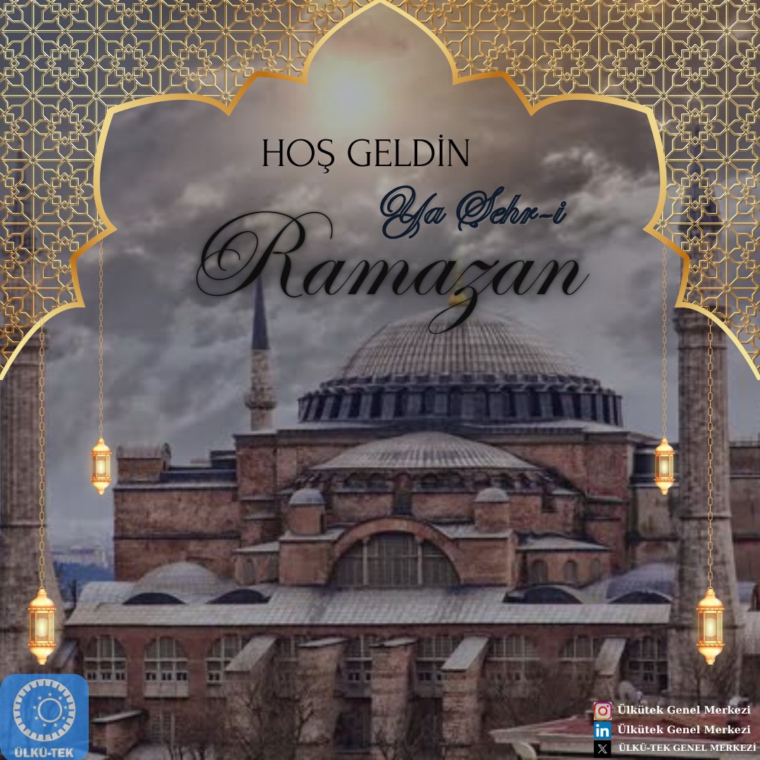 ulkutek1973's tweet photo. Mübarek Ramazan ayınız huzur dolu, sofralarınız bereketle, dualarınız kabul olsun. https://t.co/qGLHijXbNL