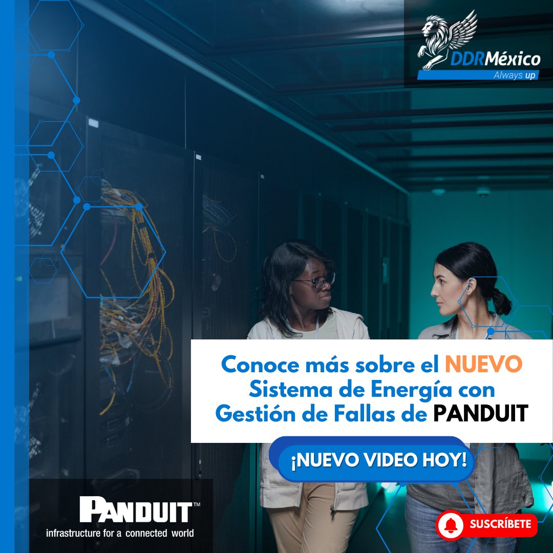 DDR_Mexico's tweet image. FMPS de @Panduit: Revoluciona la Gestión de Energía. Descubre cómo el FMPS optimiza la energía remota para sistemas inalámbricos: instalación fácil, monitoreo remoto y tecnología de vanguardia. 🌐

👉 Mira cómo funciona aquí: youtube.com/watch?v=n343Tb…

#DDRMéxico #FMPS #Panduit