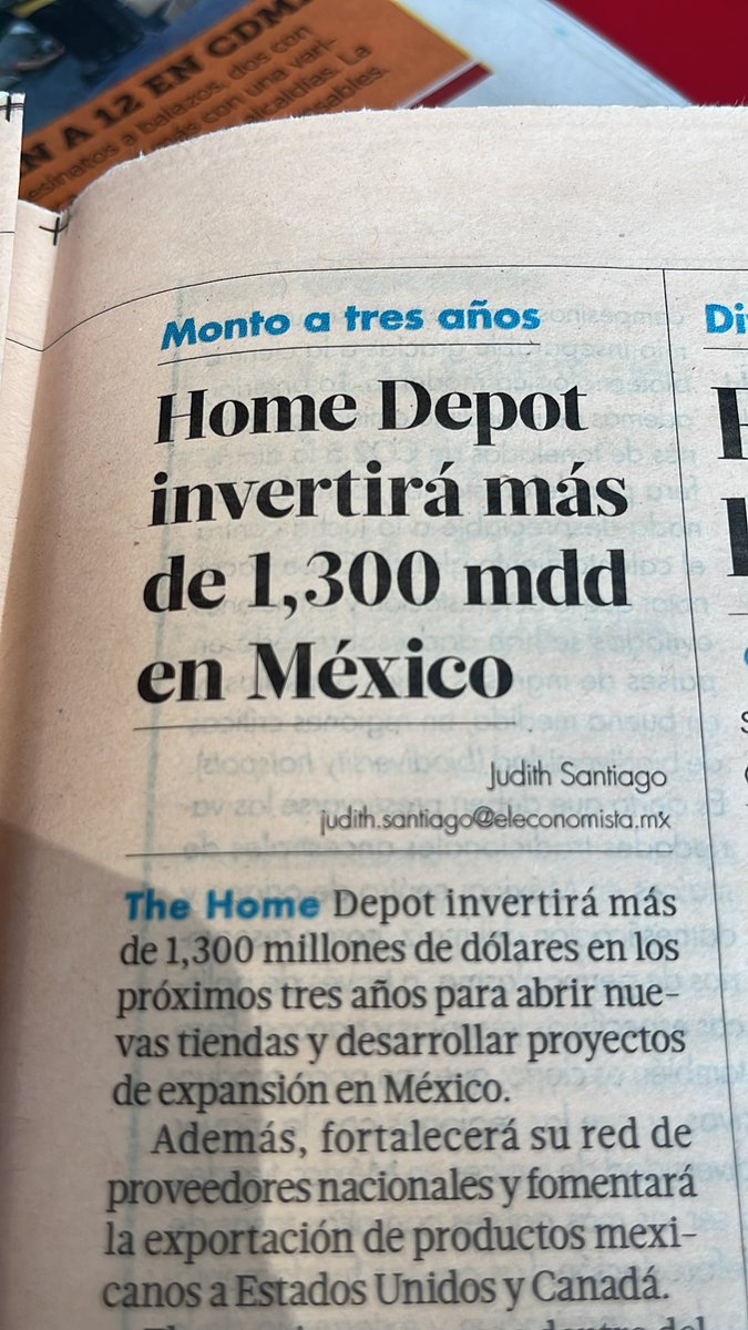 Expok's tweet image. Comprar local también es #RSE.
@TheHomeDepotMx invertirá +1,300 mdd en 🇲🇽 y se ha propuesto que el 100% de sus productos sean de origen nacional. 
Apuestan por proveedores locales impulsar empleo, economía y el desarrollo sostenible. 👏🏼 👏🏼 

#RSE #ComprasResponsables @HomeDepot