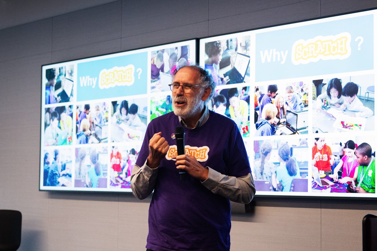 scratch's tweet image. Congratulations to our Founder, Mitch Resnick, on receiving the 2025 #SIGCSE Award for Outstanding Contribution to Computer Science Education! Your innovations have made an indelible impact around the world, and will continue to inspire young people for generations to come.