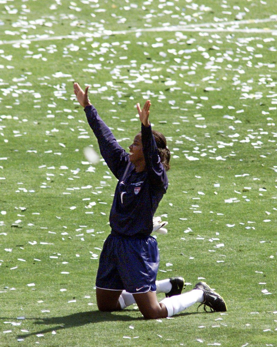 Briana Scurry didn’t just play the game, she changed it.

A World Cup champion, Olympic gold medalist, and Hall of Famer, she paved the way for generations of Black women in soccer. Her impact goes beyond the pitch, advocating for mental health and inclusion. 💙