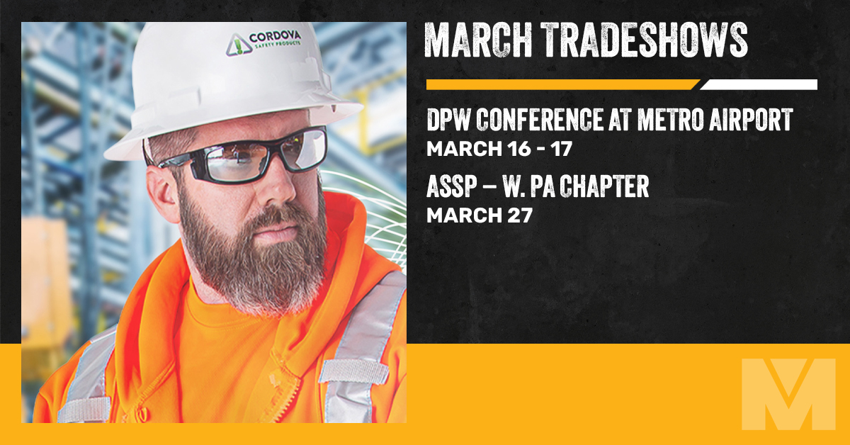 _premier_safety's tweet photo. 🚨 MES Industrial is hitting the road this March! 🚨

Join us at tradeshows in MI &amp; PA to:

✔ Meet industry experts
✔ Test safety gear from 3M, Cordova, ISC, OHD, Gentex &amp; more
✔ Find the right solutions for your team

Our Sales Leaders are ready to help—see you there! https://t.co/wv0GURyYv8