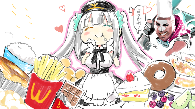 今回も参加させていただきありがとうございました～～!!
めあたむ喜んでくれる…LOLはいいぞ……🫶🫶🫶

【#神絵師お絵描き伝言ゲーム】神絵師 vs 画伯👊📷【佃煮のりお/伊東ライフ/神楽めあ/千代浦蝶美/なつめえり/えれっと/冥海らぶか/館田ダン/二色こぺ】 https://t.co/VbNGjGfuIy 