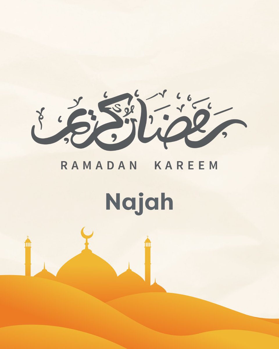 May this holy month bring you peace, blessings, and success.
 
We wish you a month filled with joy, spiritual growth, and togetherness. May all your prayers be answered, and may you and your loved ones be surrounded by goodness and prosperity.
 
Ramadan Kareem!