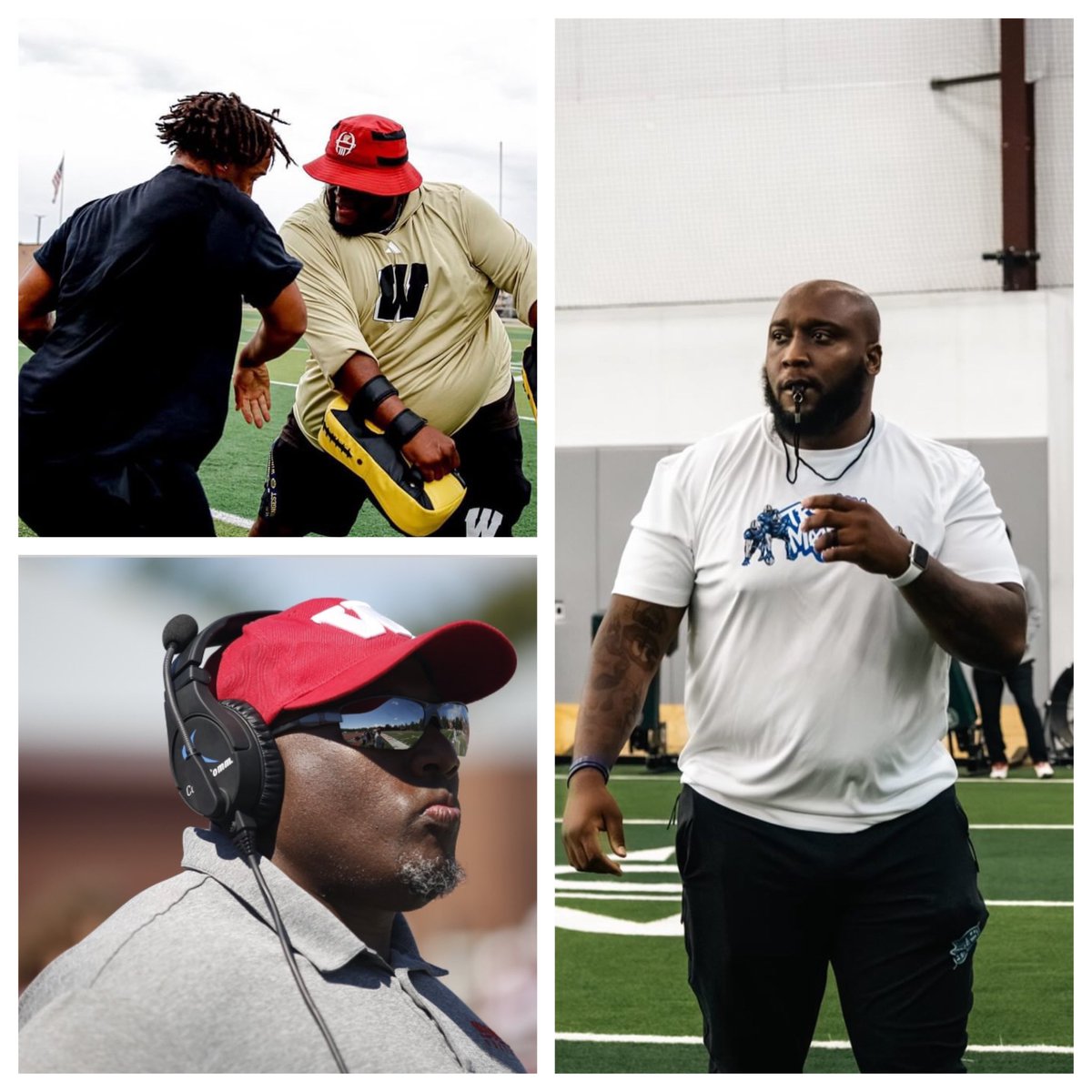 Mike Rittelmann (@mrittcgs) on Twitter photo S/O to our Defensive Line coaches for the <a href="/CGSAllStar/">The College Gridiron Showcase</a>
Great people that bring a wealth of knowledge to the position! Make sure to give them a follow!
✅ <a href="/CoachCook73/">Jerome Bear Cook</a>
✅ <a href="/MarcusAdams_51/">Marcus Adams</a>
✅ <a href="/CoachMalcolmG/">Coach Malcolm Goines</a>
#CGS2025 S/O to our Defensive Line coaches for the <a href="/CGSAllStar/">The College Gridiron Showcase</a>
Great people that bring a wealth of knowledge to the position! Make sure to give them a follow!
✅ <a href="/CoachCook73/">Jerome Bear Cook</a>
✅ <a href="/MarcusAdams_51/">Marcus Adams</a>
✅ <a href="/CoachMalcolmG/">Coach Malcolm Goines</a>
#CGS2025