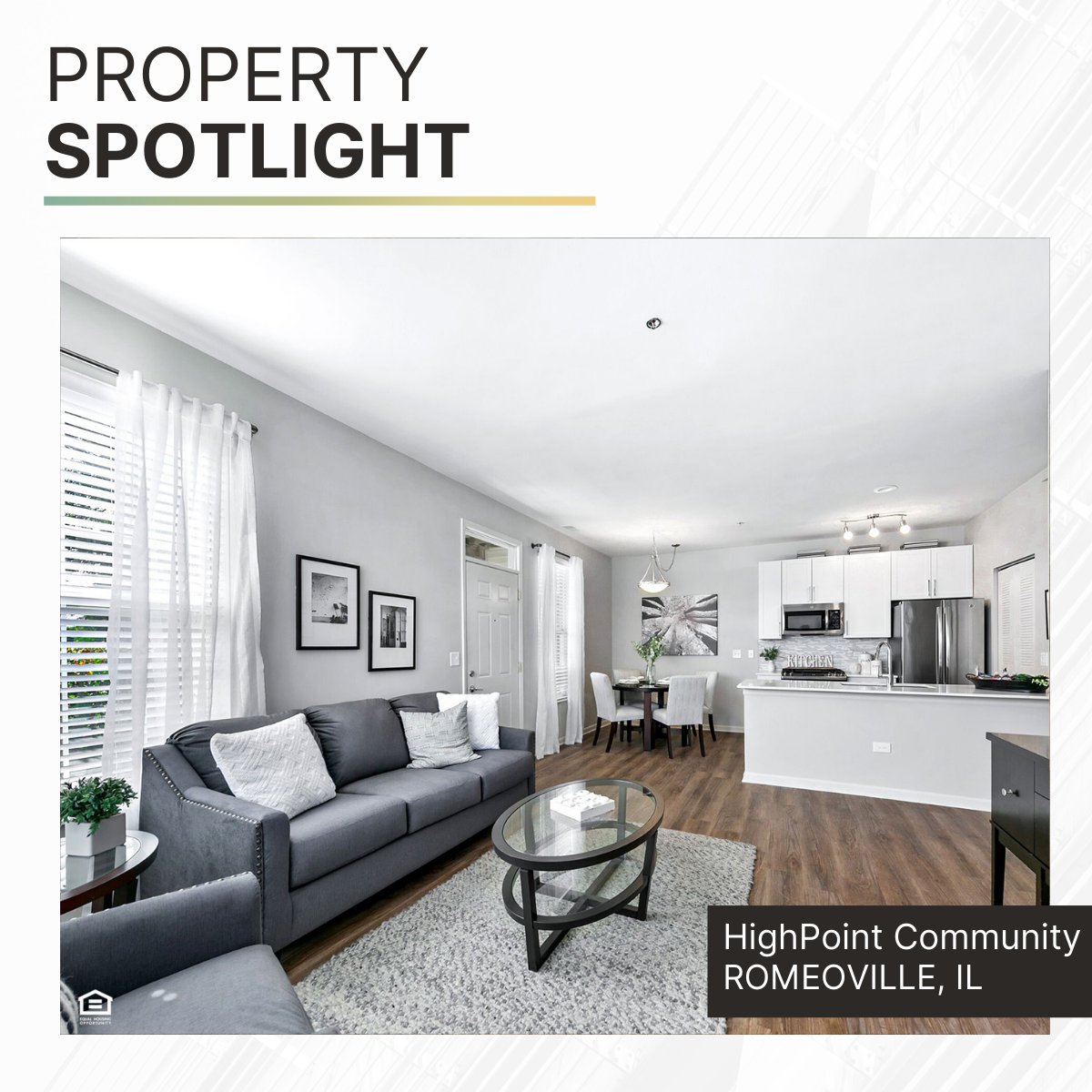 Step into elegance at Reflections by HighPoint Community! 💫

Enjoy a beautifully renovated kitchen with stainless steel appliances, vinyl plank flooring, and quartz countertops. Plus, your own garage and full-size washer &amp; dryer! 🚗💖

Get to know our community!
{%Twitter...