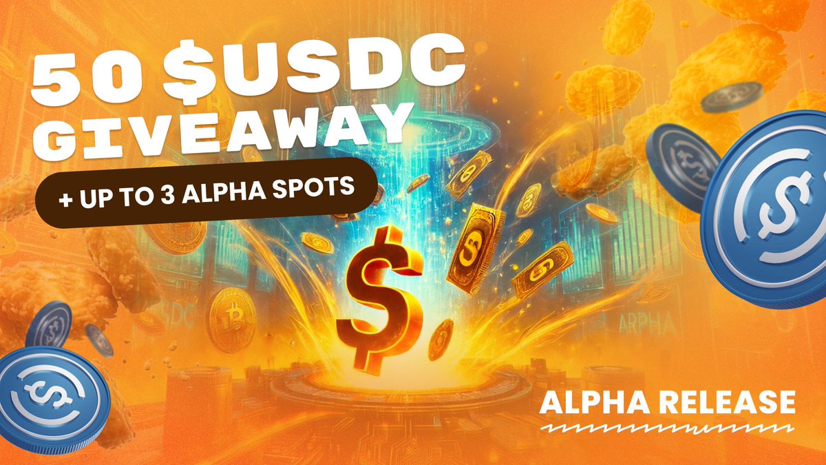 GetNuggetDotNet's tweet photo. 🏆 Win an Alpha Spot or 50 $USDC!
Another chance to get in… and stack some XP!

🧡 Like this post
👉 RT + Tag 2 friends
⚡️ Follow @GetNuggetDotNet

Winners announced on Monday! Let’s go! 🎟️🔥
#crypto #BTC https://t.co/auTeXc6u8Q