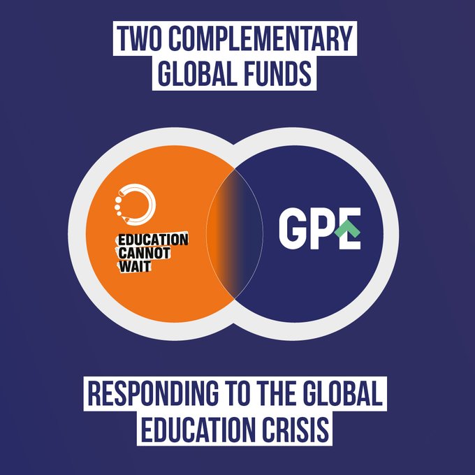Kent Page (@kentpage) on Twitter photo 🚨Escalating crises & economic uncertainty are threatening progress on #SDG4.
Now more than ever, the work of #ECW & <a href="/GPforEducation/">Global Partnership for Education</a> is crucial to ensuring education for all!
Collaboration is Multiplication for Education!
Together, we maximize impact, but more funding is 🚨Escalating crises & economic uncertainty are threatening progress on #SDG4.
Now more than ever, the work of #ECW & <a href="/GPforEducation/">Global Partnership for Education</a> is crucial to ensuring education for all!
Collaboration is Multiplication for Education!
Together, we maximize impact, but more funding is