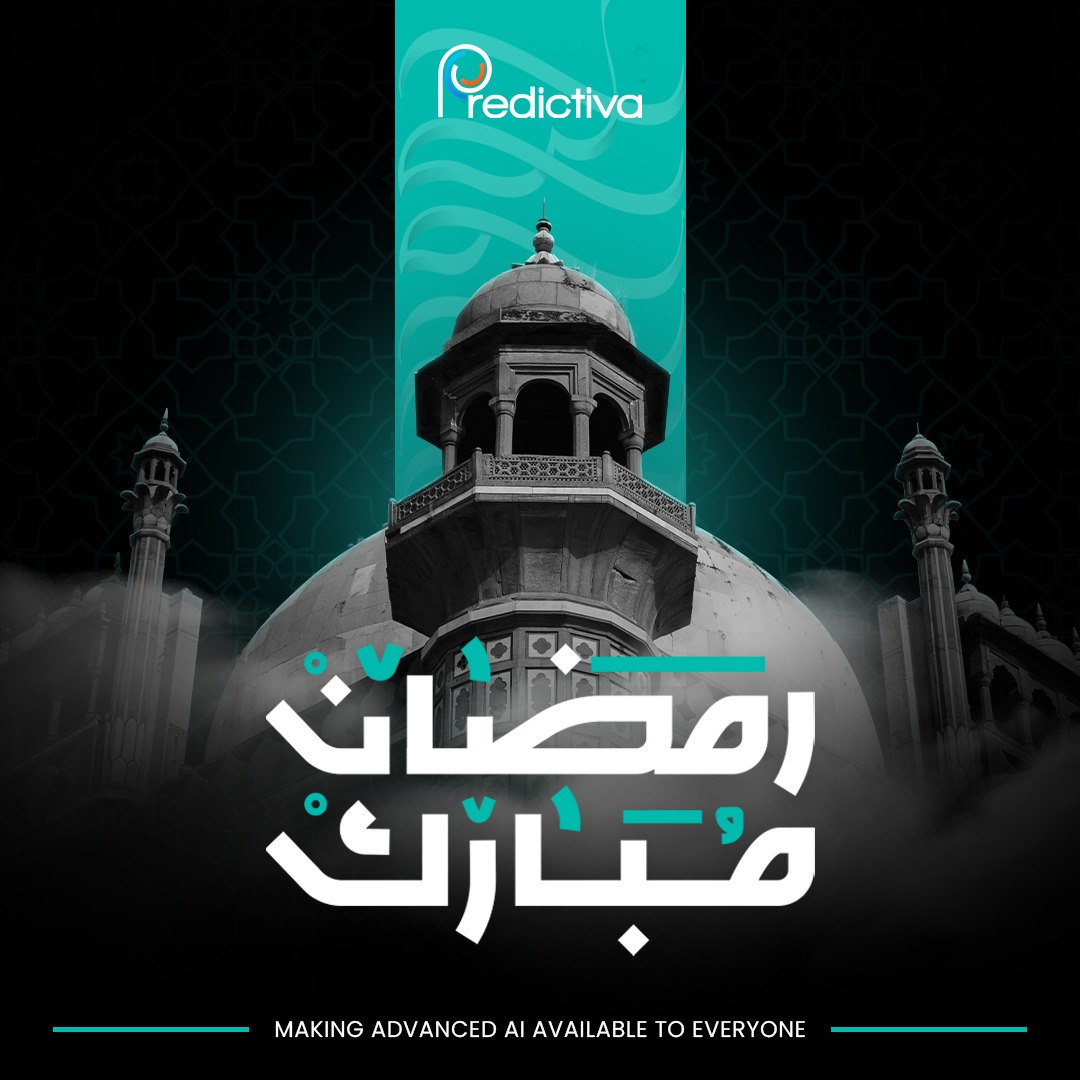 Predictivaltd's tweet image. رمضان مبارك، وكل عام وأنتم بخير.
#Predictiva