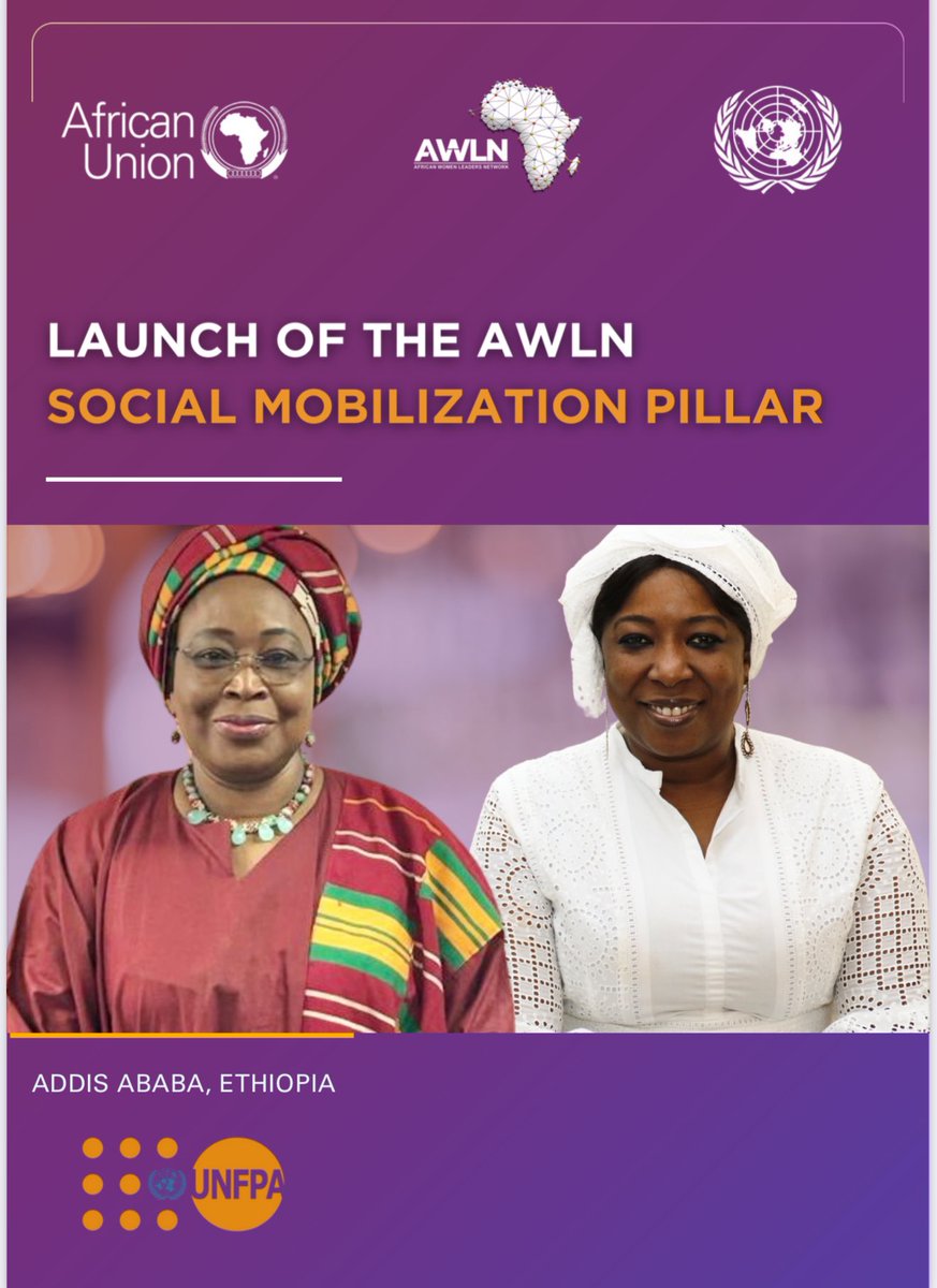 AWLNetwork (@awlnetwork) on Twitter photo As we celebrate the adoption of the AU #CEVAWG, <a href="/AWLNetwork/">AWLNetwork</a> is proud of the launch of its #SocialMobilization pillar in the margins of the <a href="/_AfricanUnion/">African Union</a> #ausummit2025 under the leadership of <a href="/AmbSamate/">Amb Minata SAMATE CESSOUMA</a> and <a href="/dienekeita/">Diene Keita</a>. 🎊#Congratulations As we celebrate the adoption of the AU #CEVAWG, <a href="/AWLNetwork/">AWLNetwork</a> is proud of the launch of its #SocialMobilization pillar in the margins of the <a href="/_AfricanUnion/">African Union</a> #ausummit2025 under the leadership of <a href="/AmbSamate/">Amb Minata SAMATE CESSOUMA</a> and <a href="/dienekeita/">Diene Keita</a>. 🎊#Congratulations
