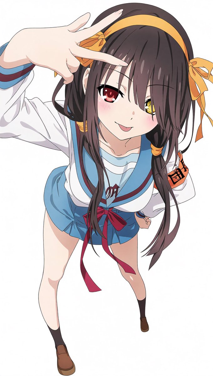 狂三様(涼宮ハルヒコスプレVer.✨️✨️) #時崎狂三 #涼宮ハルヒの憂鬱