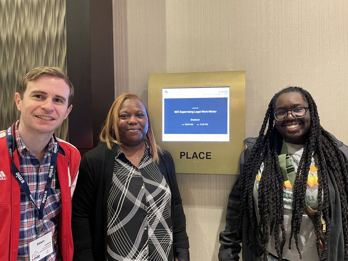 NLSP invests in its lawyers and all team members. This week, NLSP lawyers attended the 2025 Management Information Exchange training on Supervising Legal Work in Louisville.