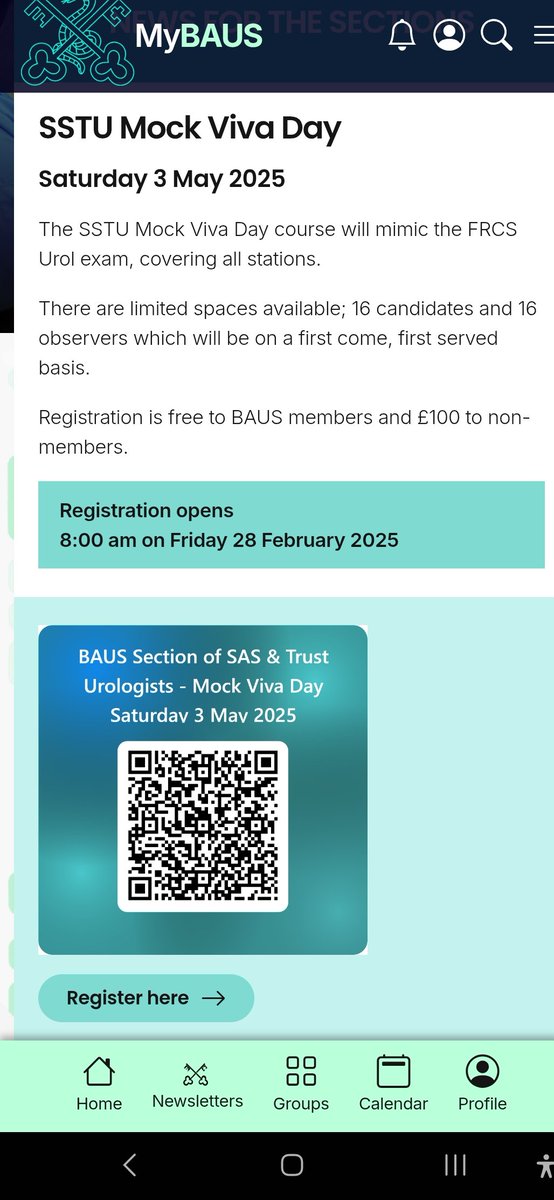 🚨Registration is open for the upcoming <a href="/BAUSurology/">BAUS</a> #SSTU #FRCS Urol Online Mock Viva Day. Sat 3rd May. Limited spaces. #9to5Grilling 🚨

forms.office.com/Pages/Response…